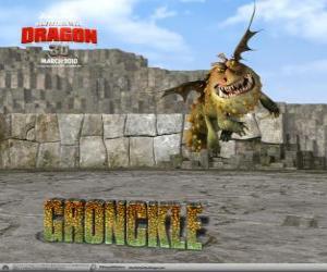 пазл Gronckle, один из более сильные и надежные драконы